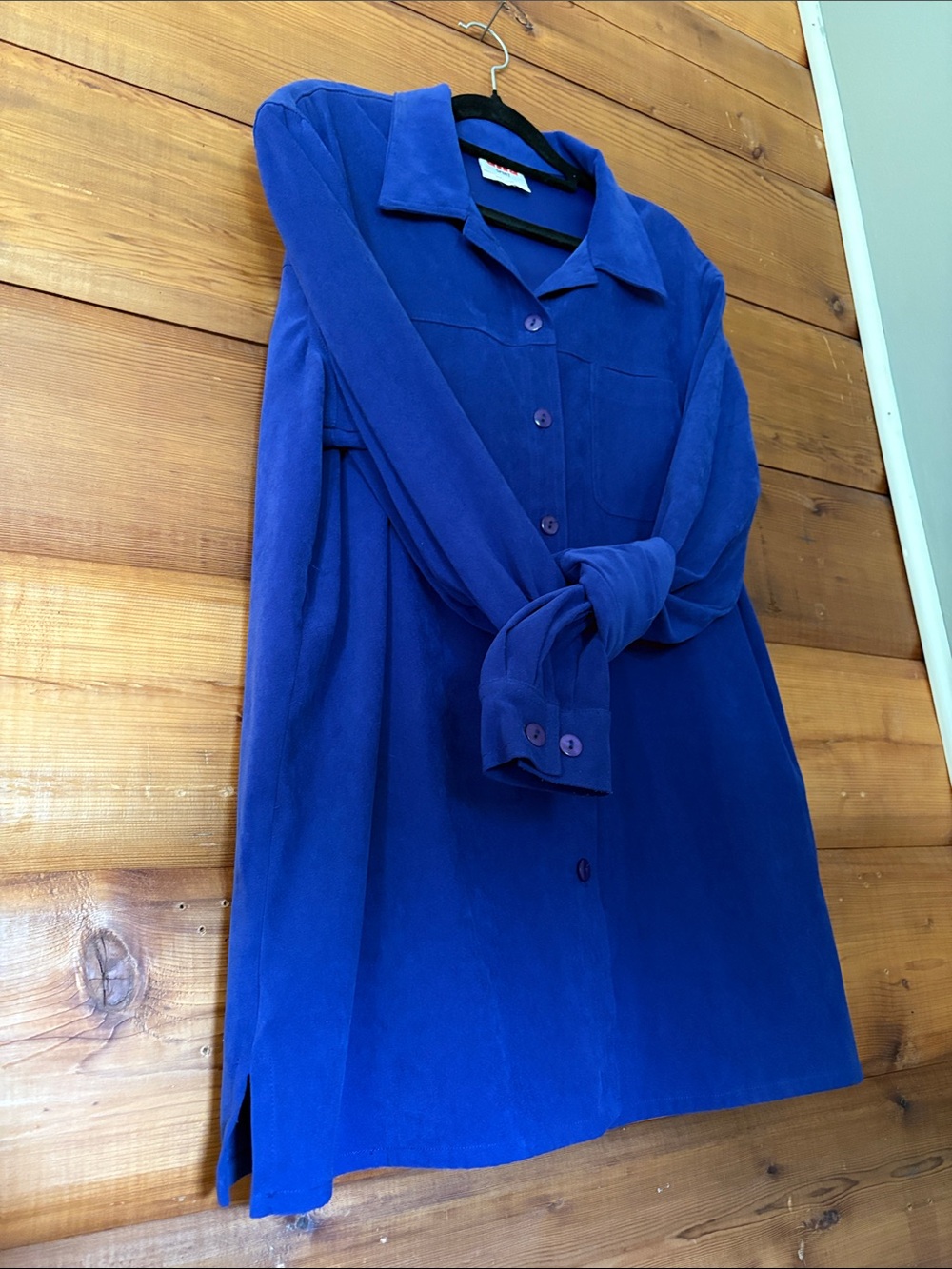 Alia Sport 1990’s Blue Button-Down Jacket